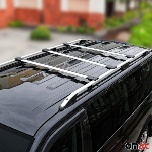 Ford Transit Roof Rack Cross Bars - Omac - Elegance V1 - Gray - 2015-2025